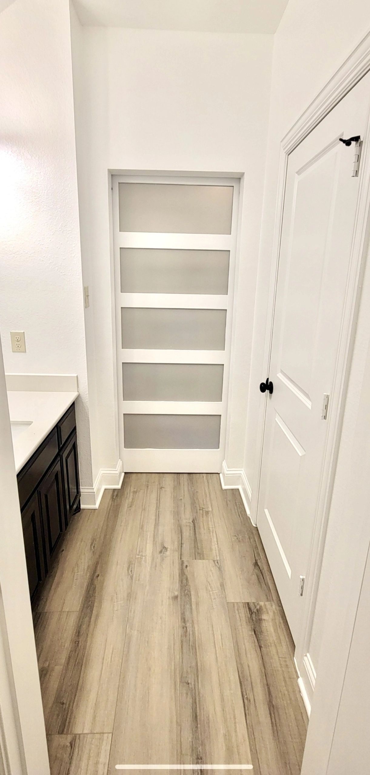 New attic access and door installation work