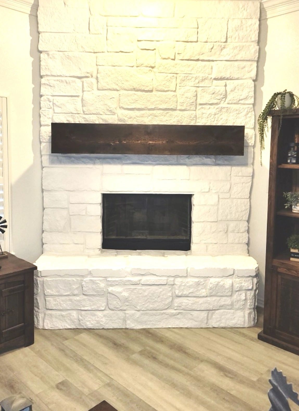 Fireplace surround rebuild
